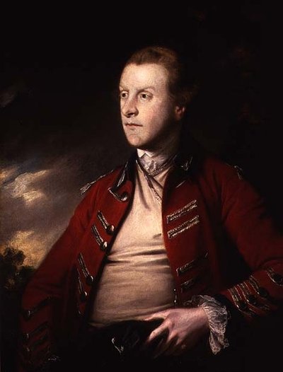 Oberst William, Viscount Pulteney (1731–63) av Joshua Reynolds