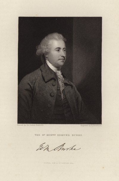 Edmund Burke av Joshua Reynolds