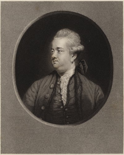 Edward Gibbon av Joshua Reynolds