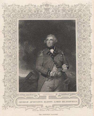 George Augustus Eliott, 1. baron Heathfield av Joshua Reynolds