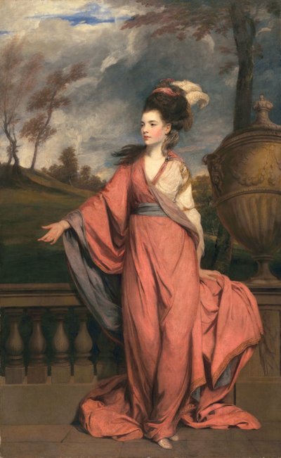 Jane Fleming, senere grevinne av Harrington, ca. 1778-79 (olje på lerret) av Joshua Reynolds