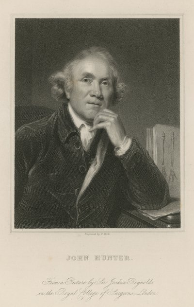 John Hunter av Joshua Reynolds