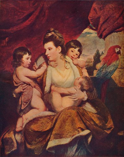 Lady Cockburn og hennes tre eldste sønner, 1773, 1907 av Joshua Reynolds