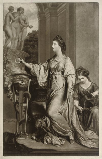 Lady Sarah Bunbury, av Joshua Reynolds