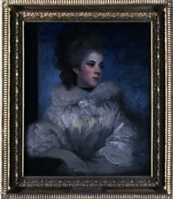 Fru Abington (1737-1815) av Joshua Reynolds