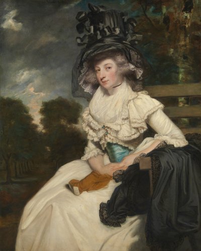 Mrs. Lewis Thomas Watson Mary Elizabeth Milles, 1767-1818, 1789. av Joshua Reynolds