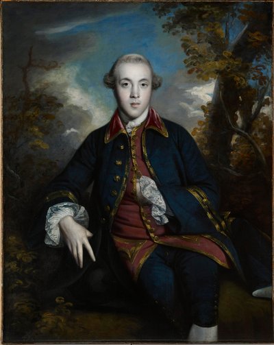 Portrett av Charles Brandling av Joshua Reynolds