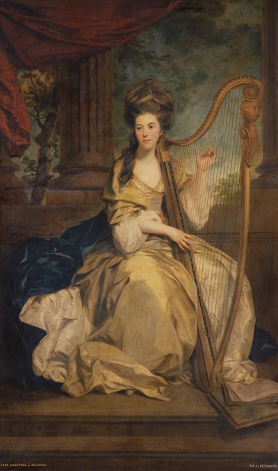 Portrett av Jane Lindsay, grevinne av Eglinton av Joshua Reynolds