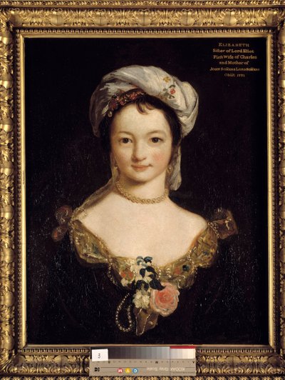 Portrett av frøken Elisabeth Eliot, maleri av Joshua Reynolds (1723-1792) av Joshua Reynolds