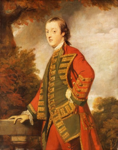 Portrett av Sir Gerard Napier, 6. Bt. av Joshua Reynolds