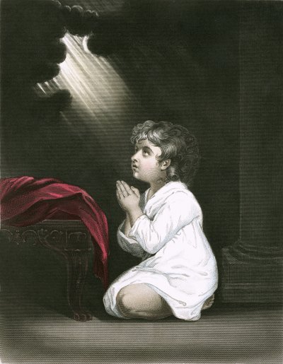 Samuel som gutt av Joshua Reynolds