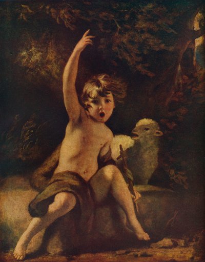 St. John in the Wilderness, c1776 av Joshua Reynolds