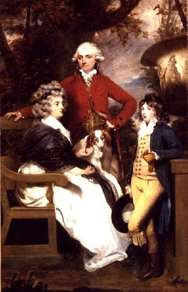 Braddyll-familien av Joshua Reynolds