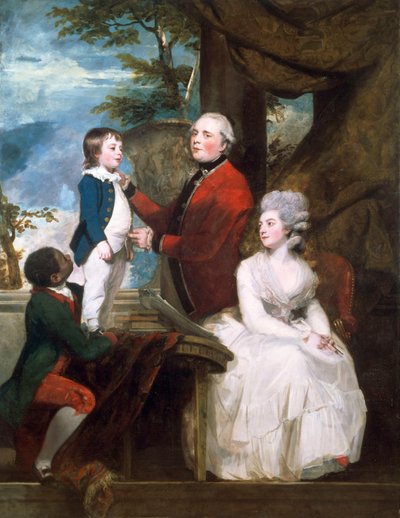Familien Temple av Joshua Reynolds