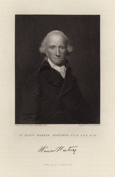 Warren Hastings av Joshua Reynolds