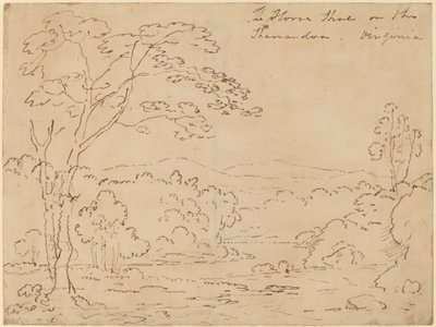 Hesteskoen på Shenandoah, Virginia av Joshua Shaw