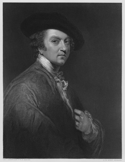 Sir Joshua Reynolds, fra bildet i Vernon Gallery av Joshua after Reynolds