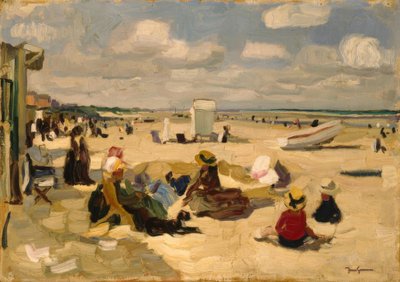 J.Goossens, La Panne-stranden av Josse Goossens