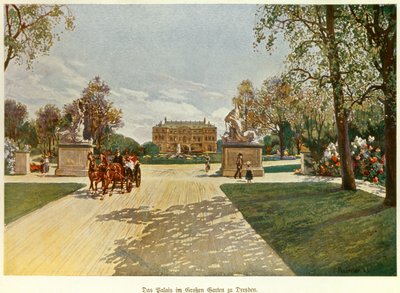 Slottet i Dresden av Josse Photo