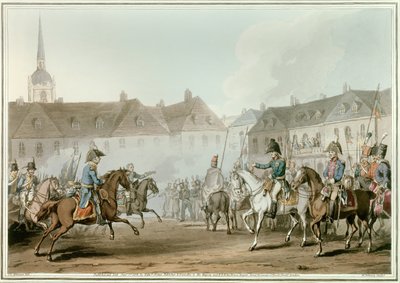 De allierte suverene etter slaget ved Leipzig av Josse Photo