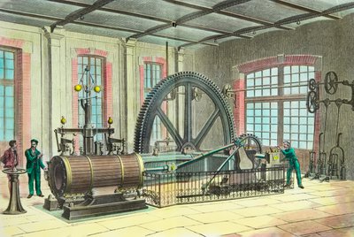 Maskin med Corliss-systemet av Josse Photo