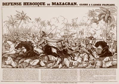 Beleiringen av Mazagran av Josse Photo