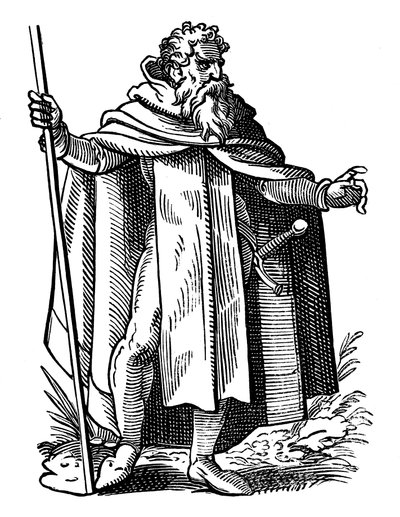 Ridder av Malta fra ordenen St John of Jerusalem, 1500-tallet av Jost Amman