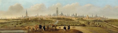 Utsikt over byen Utrecht, ca. 1650-1660 av Jost Cornelisz Droochsloot