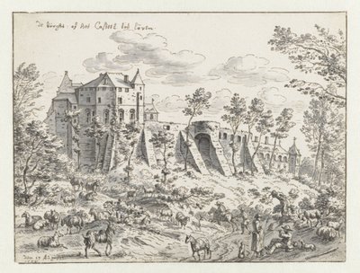 Utsikt over Keizersberg nær Leuven av Josua de Grave