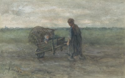 Rückkehr von den Feldern von Jozef (1824-1911) Israels