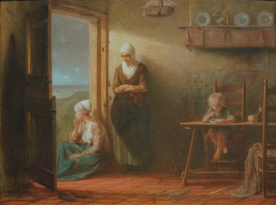 Etter stormen av Jozef Israëls