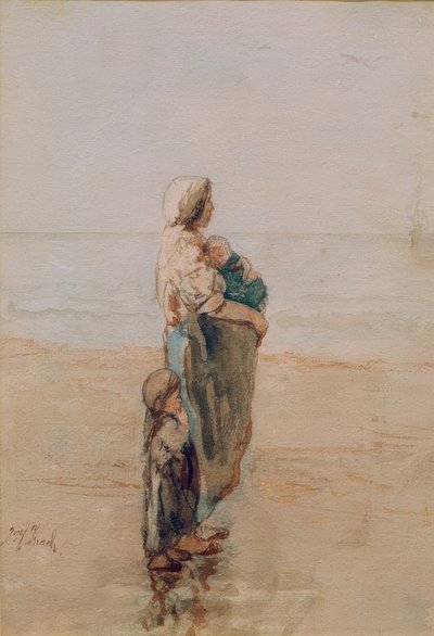 fars båt av Jozef Israëls