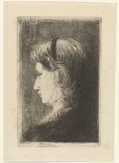 Portrett av Aleida sau av Jozef Israëls