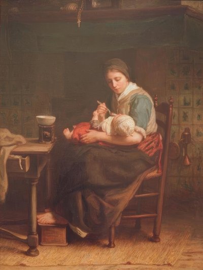 The Cottage Madonna av Jozef Israëls