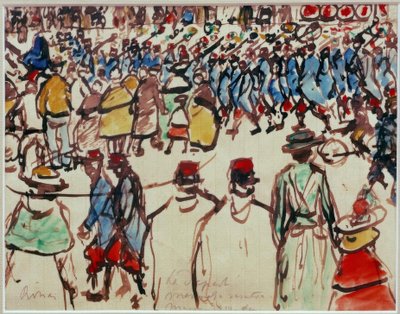 Le Départ. Du går til toget av József Rippl Rónai