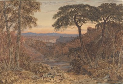 Et arkadisk landskap av Jr. George Barret