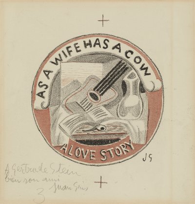 Som en kone har en ku; En kjærlighetshistorie av Juan Gris