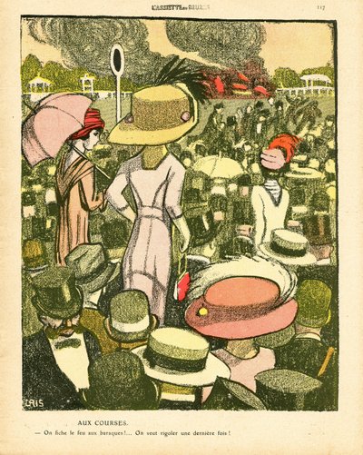 L'Plate au beurre, nummer 476, satirisk i farger av Juan Gris