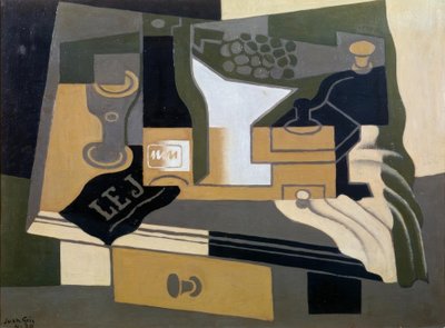 Kaffekvernen av Juan Gris