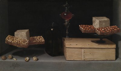 Stilleben med søtsaker av Juan van der Hamen y Leon