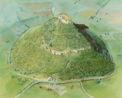 Beeston Castle, c2010 av Judith Dobie