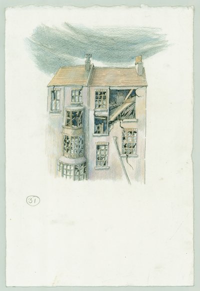 Tysk marinebombardement av Scarborough, North Yorkshire, 1914 2014. av Judith Dobie