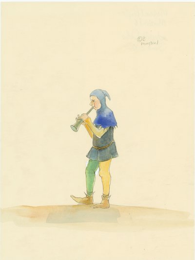 Medieval minstrel, 2004. av Judith Dobie