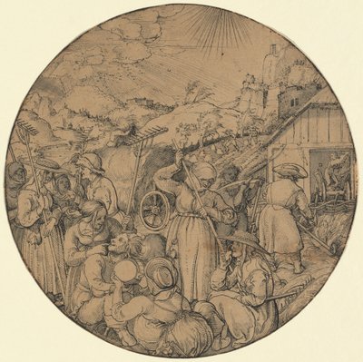 Høyhøsten (juni) av Jörg Breu the Elder