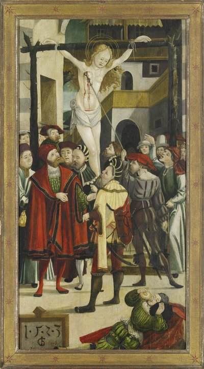 Fjerning av bryst. Fløy fra Saint Agatha-alteret, 1523 av Jörg Greimold