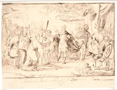 Christian I blir hyllet som konge av Sverige, mai 1458 av Jürgen Ovens