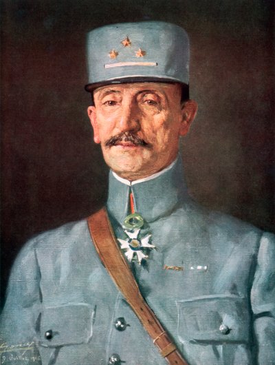 General Mazel, fransk hæroffiser under første verdenskrig, 1916, 1926. av Juilliet