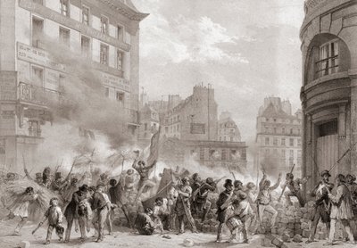 1848-revolusjonen, Frankrike av Jules (after) David