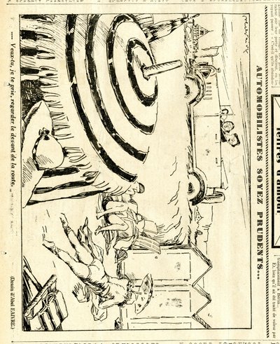 Candide, satirisk i N & B av Jules Abel Faivre