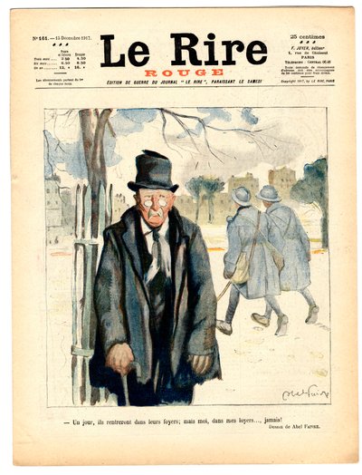 Cover av "" The Red Laughter", Satirical in Colors av Jules Abel Faivre
